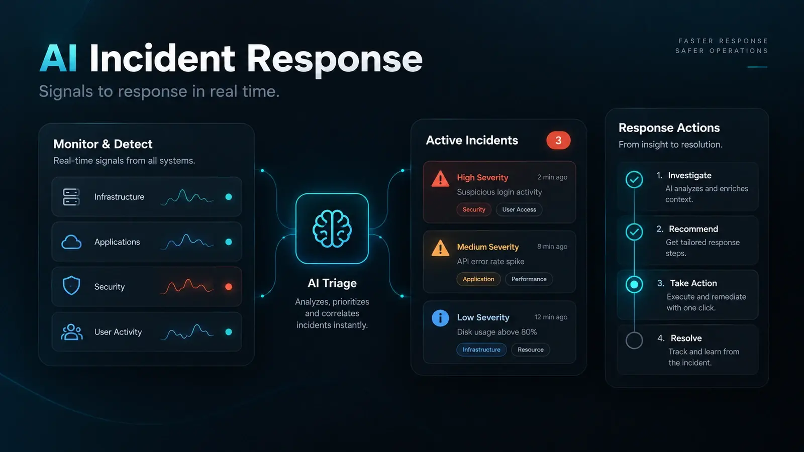 AI Incident Response & Engineering Operations Automation project interface